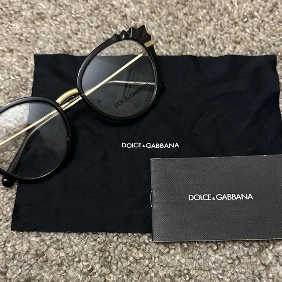 Dolce & Gabbana Black Eyeglasses - Picture 5 of 5